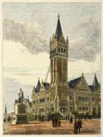 The Independent Church, Collins Street, Melbourne.