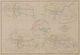 Carte de la Geographie Primitive des Greces d'apres Homere et Hesiode...