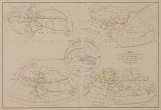 Carte de la Geographie Primitive des Gre… WORLD