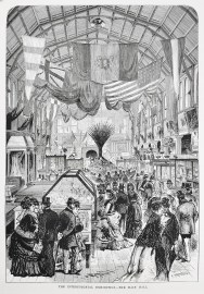 The Intercolonial Exhibition - The Main Hall.