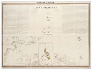Posesiones de Oceania. Islas Filipinas MAPS & GLOBES