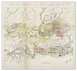 Sketch Illustrating Watersheds in Various Schemes for Supplying Sydney with Water.