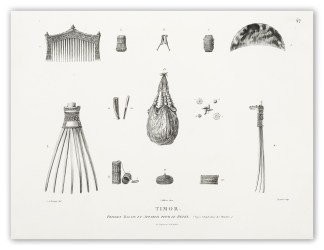 Timor. Peignes Malais et Appareil Pour l… Baudin & Freycinet