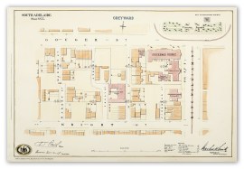 [Couger St./King William St./Wright St.] South Ade… South Australia - Smith Survey of the City of Adelaide 1882