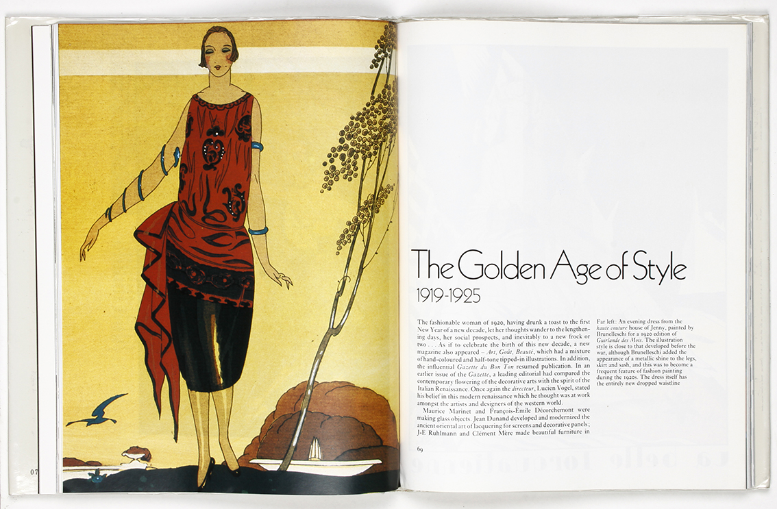 The Golden Age of Style; Art Deco Fashion Illustration. - Antique