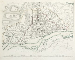 Warsaw (Warszawa) Town Plans