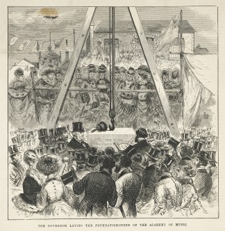 The Governor Laying the Foundation Stone… AUSTRALIA