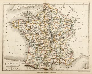 France in Departments. EUROPE