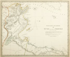 Tunis and Part of Tripoli Africa Countries Tunis and Part of Tripoli
