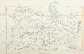 Map of Part of Central Africa Africa Countries