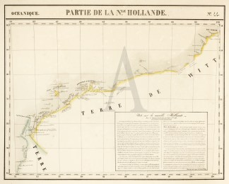 Oceanique. Partie de la Nouvelle Holland… Western Australia