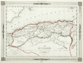 Carte De L'Algerie