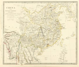China and the Birman Empire with parts of Cochin-China and Siam
