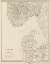 Denmark and part of Norway (Denmark, Norge)