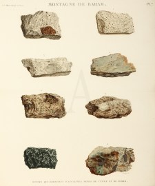 Montagne de Baram. Roches Qui Avoisinent D'Anciennes Mines de Cuivre et de Plomb.