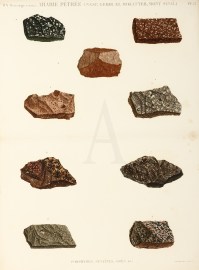 Arabie Petree (Nasp,Gebel el Mokatteb,Mon Sinai.) Porphyres, Sinaites, Gres &c.