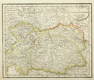 Charte der Osterreichischen Monarchie Central Europe