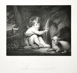 The infant Saint John. RELIGIOUS