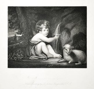 The infant Saint John. RELIGIOUS