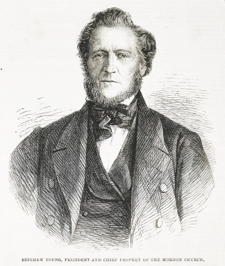 Brigham Young, president and chief of th… RELIGIOUS