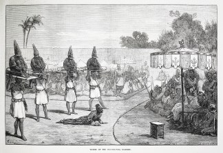 Victms of the Mem-hoo-who, Dahomey. AFRICA