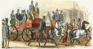 Starting for Ho ebush Races. (Homebush) Equestrian