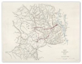 Sketch to illustrate Sir George Bowens offical Tour to March 1860