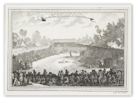 Crowning of the King of Whydah, april 1723,