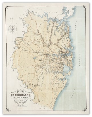 County of Cumberland New South Wales Town Plans