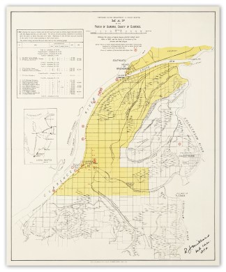 [Plague] Map of the Parish of Ulmarra, C… Town Plans