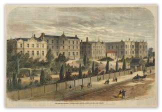 The Melbourne Hospital, Lonsdale Street,… Melbourne