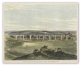 Victorian Railways-The Moorabool Viaduct Regional