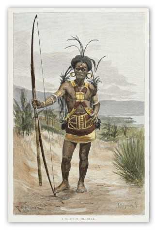 A Solomon Islander. PACIFIC
