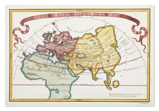 Veteris Orbis Climata Ex Strabone. WORLD