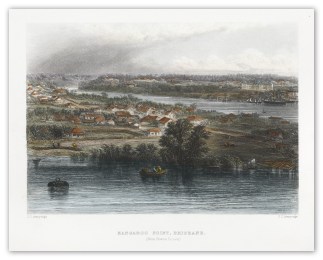 Kangaroo Point, Brisbane. (From Bowen Te… Queensland