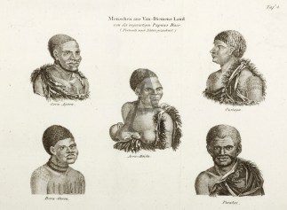 Menschen aus Van-Diemens Land. First Nations History