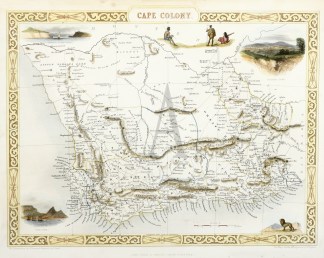 Cape Colony. Africa Countries