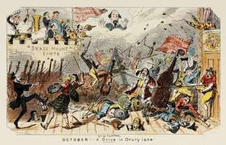 OCTOBER – A Drive in Drury lane. Comical