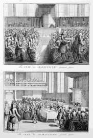 La cene des Anabaptistes premiere figure. La cene dec Anabaptistes seconde figure. RELIGIOUS La cene des Anabaptistes premiere figure. La cene dec Anabaptistes seconde figure.