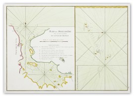 Plan du Port de Rio Situe au detroit de Malaca en Isle de Bintam MAPS & GLOBES Plan du Port de Rio Situe au detroit de Malaca en Isle de Bintam