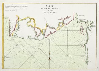 [BURMA] Carte de la Cote de Pegou, et de… Southeast Asia
