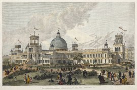 The International Exhibition Building, Sydney, New South Wales.