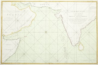 Carte Reduite de l’Ocean Oriental … South Asia