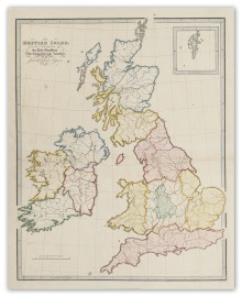 The British Isles; for the Elucidation of the Abbe Gaultier's Geographical Games. by Jehoshaphat Aspin 1832.