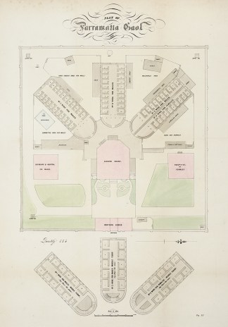 Plan of Parramatta Gaol. Australia (General)