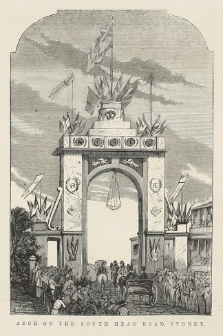 Arch on the South Head Road, Sydney. Sydney