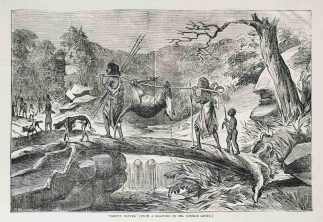 'Plenty Patter' - Antique View from 1866