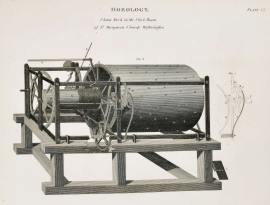 Horology. Chime work in the Clock Room of St.Margaret's Church, Westminster.