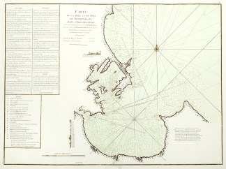 Carte de la Baye et du Port of Trinquema… South Asia