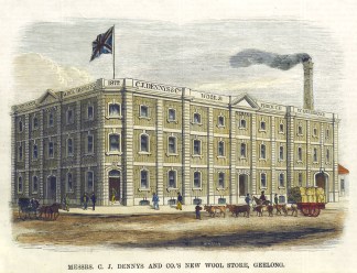 Messrs, C. J. Dennys New Wool Store, Gee… Regional
